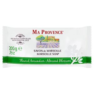 Ma Provence Pravé přírodní mýdlo z Marseille mandlový květ 200g