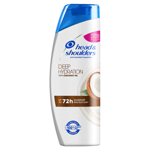 Head & Shoulders Deep Hydration Šampon proti Lupům 400 ml Kokosový Olej. Každoden. Použití