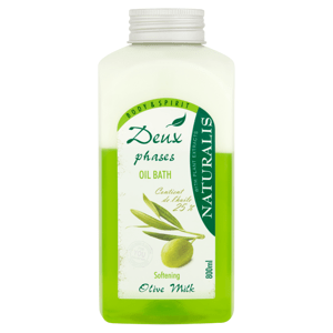 Naturalis Olive Milk dvousložková pěna do koupele zvláčňující 800ml
