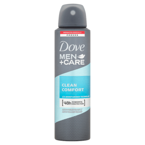Dove Men Clean Comfort Antiperspirant sprej 150ml