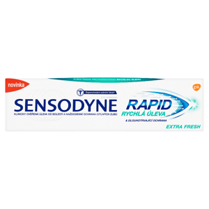 Sensodyne Rapid Extra Fresh zubní pasta pro citlivé zuby 75ml