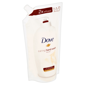 Dove Nourishing Silk Tekuté mýdlo náhradní náplň 500ml