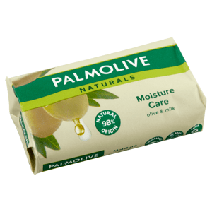 Palmolive Naturals tuhé mýdlo s výtažky z mléka a oliv 90g