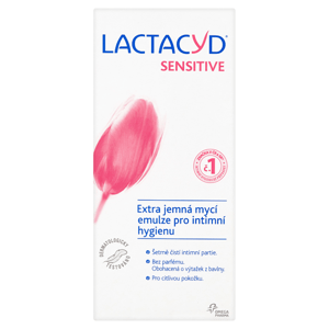 Lactacyd Sensitive extra jemná mycí emulze pro intimní hygienu 200ml