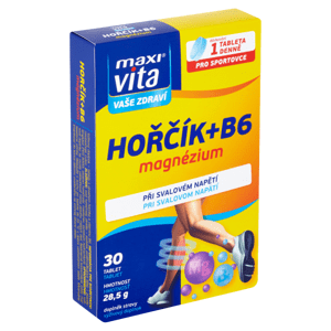 Maxi Vita Vaše Zdraví Hořčík + B6 30 tablet 28,5g