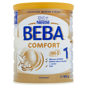 BEBA COMFORT 1 HM-O počáteční kojenecké mléko 800g