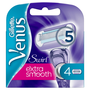 Venus Deluxe Smooth Swirl Hlavice Holicího Strojku x4