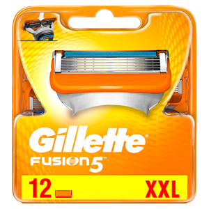 Gillette Fusion5 Pánská Náhradní Holicí Hlavice, 12 ks