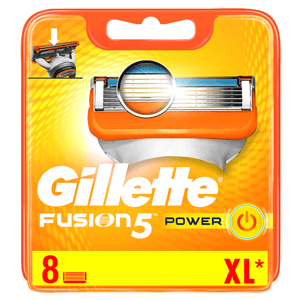 Gillette Fusion5 Power Náhradní Holicí Hlavice, 8 ks
