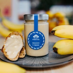 Včelařství Domovina Banány v medu Hmotnost: 380 g