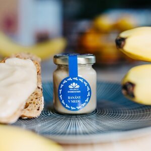 Včelařství Domovina Banány v medu Hmotnost: 75 g