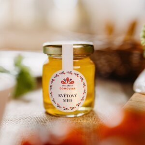 Včelařství Domovina Květový med jarní Hmotnost: 75 g Med květový luční