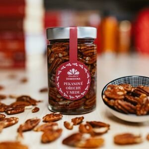 Včelařství Domovina Pekanové ořechy v medu 360 g