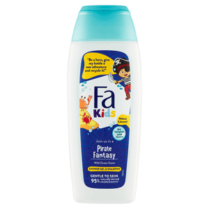Fa Kids Pirate Fantasy sprchový gel a šampon 2v1 400ml