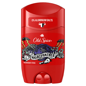 Old Spice Night Panther Tuhý Deodorant Pro Muže 50ml, 48h Svěžest, Bez Obsahu Hliníku