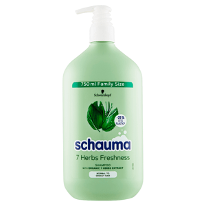 Schauma 7 Herbs Freshness šampon 750ml