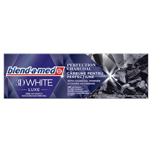 Blend-A-Med 3D White Luxe Charcoal Zubní Pasta 75 ml