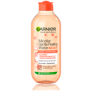 Garnier Skin Naturals Micelární voda s peelingovým efektem all-in-one, 400 ml
