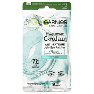 Garnier Skin Naturals Cryo Jelly oční textilní maska s chladivým efektem -7 °C, 5 g