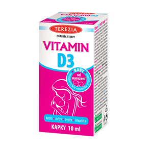 TEREZIA Vitamin D3 kapky 400 IU 10 ml