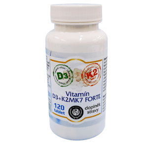 Vitamín D3+K2MK7 FORTE 2.000UI 120tbl